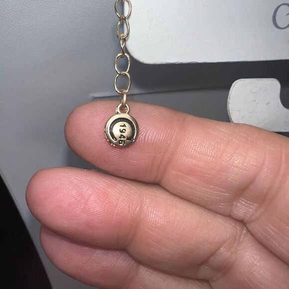 Cato Double Strand Bead and Stone Charm “Be Still and Know” Necklace - Picture 6 of 9